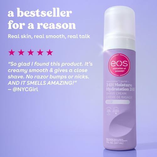 Eos Shea Better Shave Cream for Women - Lavender 7 Fl Oz Pack of 2
