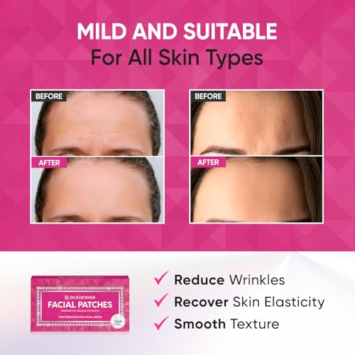 Facial Wrinkle Patches: Anti Wrinkle Facial Patches overnight- Forehead Wrinkles Treatment