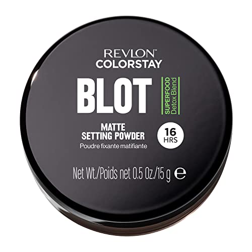 Revlon ColorStay Blot Face Powder, Mattifying & Oil Absorbing, 0.5 Oz