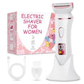 Women's Electric Shaver Rose Gold - Rechargeable Wet & Dry Hair Remover
