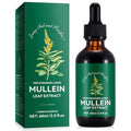 Mullein Leaf Extract Drops for Lungs - Breathing Support Supplement
