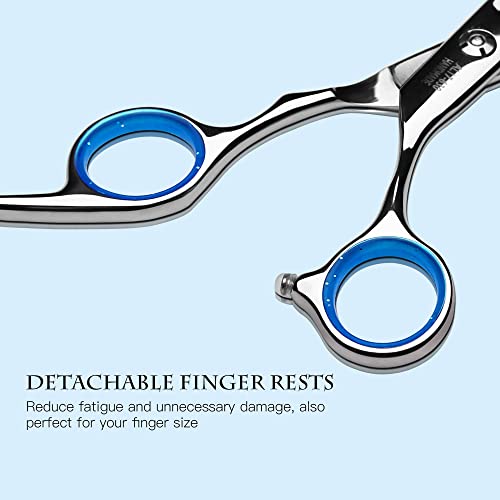 ULG Professional Hair Cutting Thinning Shears Kit 6.5 inch