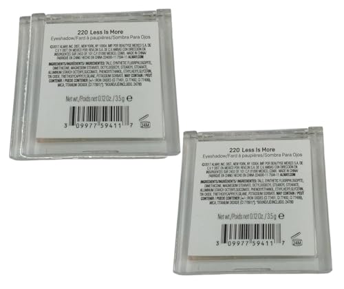 Almay Eyeshadow Less Is More 220 Pack of 2