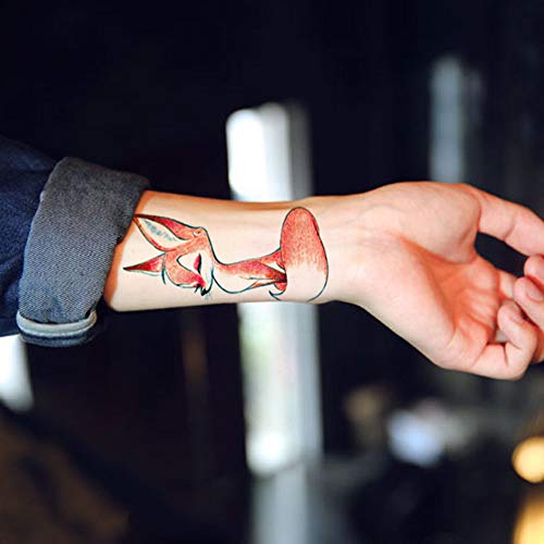 6 Sheet Temporary Tattoo Stickers for Kids – Cartoon Designs