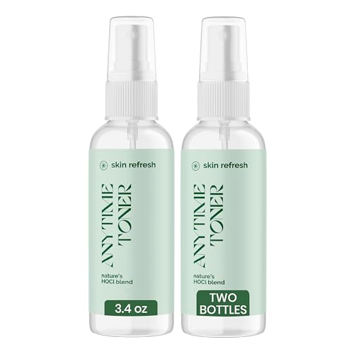 Good Salt Living Skin Refresh Anytime Skin Toner for All Skin Types, Made in The USA, 3.4 Ounce Bottle, 2-Pack