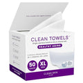 CLEAN SKIN CLUB Healthy Aging Clean Towels® XL - 50 Count Facial Towels