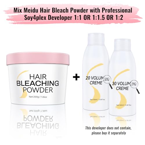 Professional Hair Bleach Powder - 9 Levels Lift