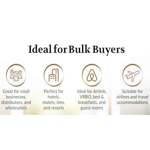 Hotel Shampoo Bulk 1.Oz Each Individually Wrapped Travel Size Shampoo 200 PCS Per Case Leak-proof Hotel Toiletries Bulk