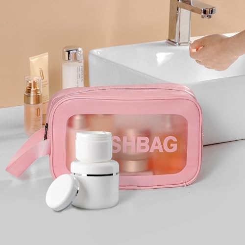 6-Pack 8.5oz White Plastic Cosmetic Jars with Lids
