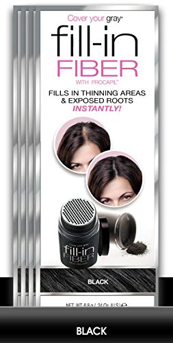 Cover Your Gray Pro Fill-In Fibers Black Hair Thickener