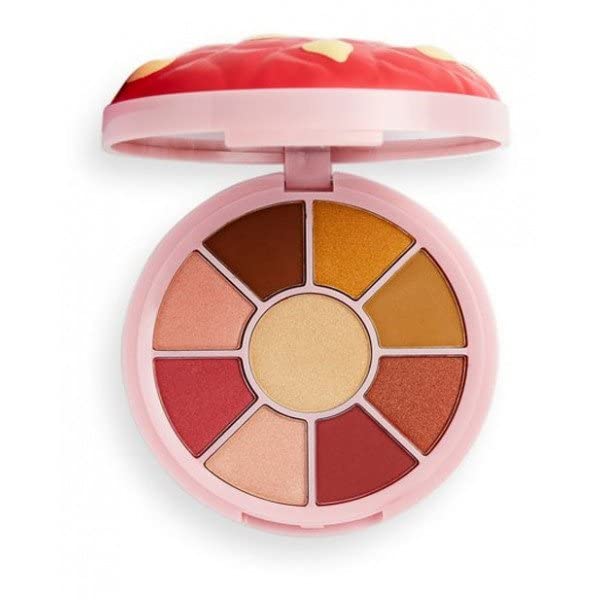 Red Velvet Cookie Eyeshadow Palette – 12 Shades