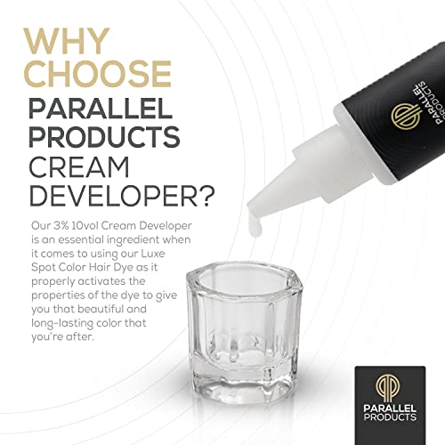 Parallel Products 3% 10 Volume Cream Tint Developer - 25mL Oxidant