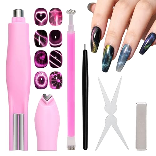ESUOHYM Cat Eye Magnetic Nail Art Kit - Variation 01