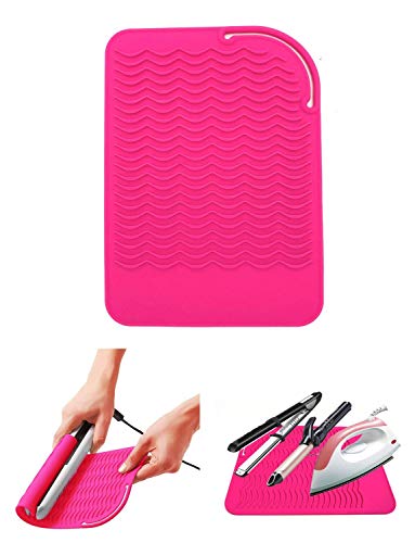 Heat Resistant Glove & Mat Set for Hair Tools