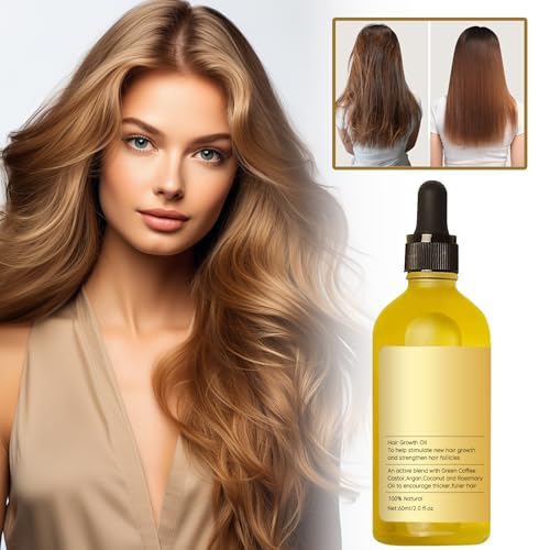 Natural Hair Growth Oil, Rosemary Oil Organic, For Dry, Damaged Hair,