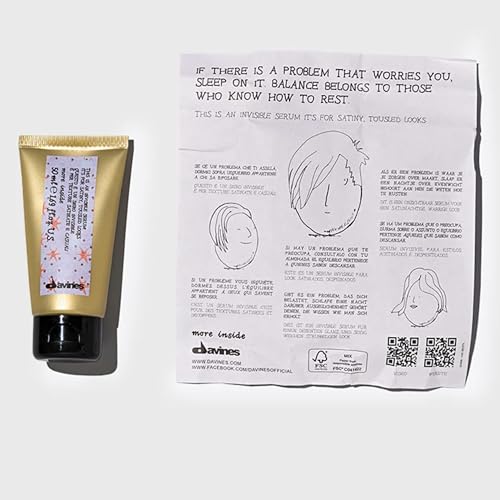 Davines Invisible Serum Anti-Frizz Light Hold 1.69 Oz