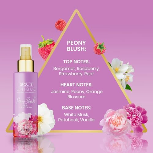 So...? Body Mist Set for Women - 6 Travel Size Sprays
