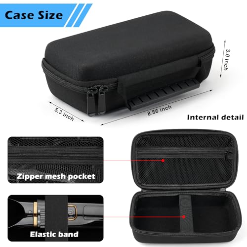 Hair Clipper Storage Case - Cordless Clippers Organizer