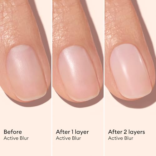 Manucurist Active Blur Powder Pink Matte Nail Strengthener Polish