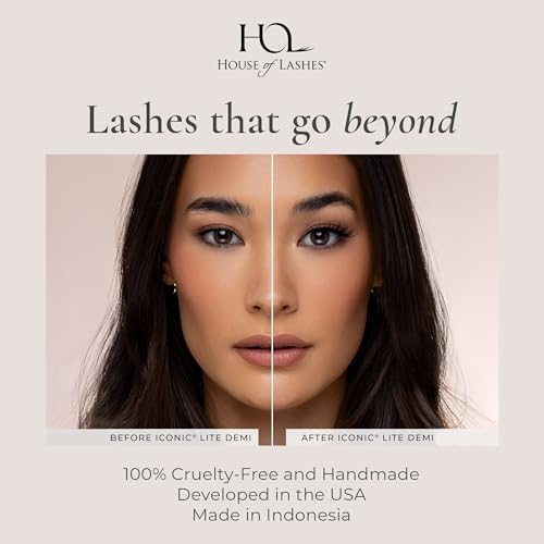 House of Lashes Iconic Lite Demi Faux Mink Lashes