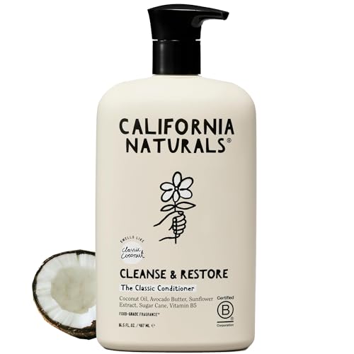 California Naturals Coconut Milk Conditioner for Dry Hair, 16.5 fl oz