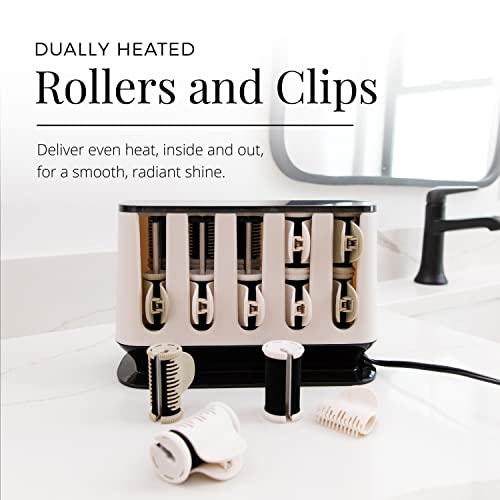 Remington Shine Therapy Hot Rollers Set with Argan Oil & Keratin - 20 Piece
