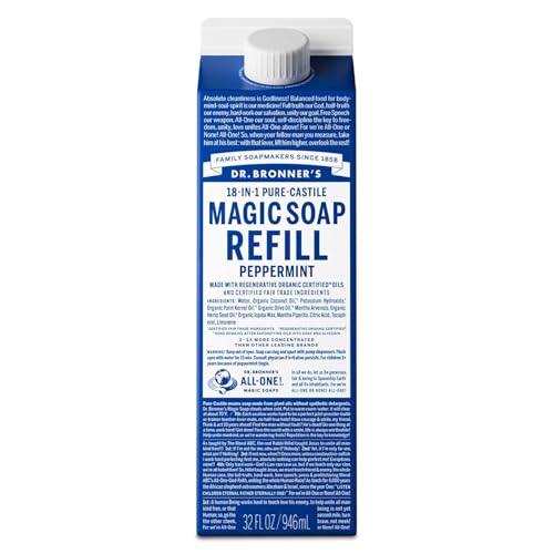 Dr. Bronner's Pure-Castile Liquid Soap Refill 32oz