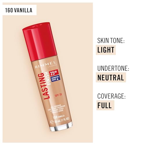 Rimmel Lasting Finish 25HR Foundation - Vanilla 160