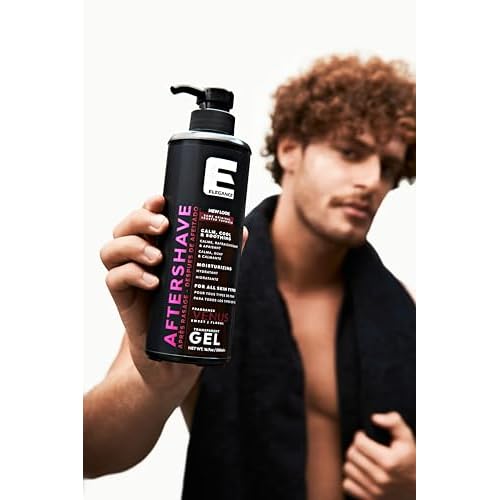 Elegance After Shave Lotion for Men, 500ml, Venus (Pink), Real Shaving Relief, After Shave that Hydrates and Revitalizes your Skin, 16.9 Oz Venus Pink)