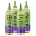 ORS Olive Oil Braidzone Soothing Scalp Oil with Lavender, Acai & Biotin for Nourishment 4.3 oz (Pack of 4)