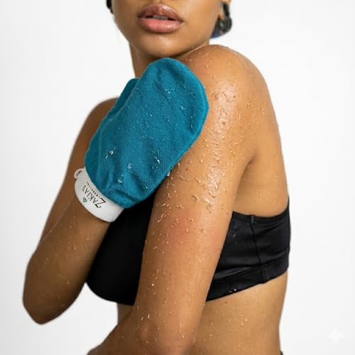 Kessa Exfoliating Mitt – Natural Microdermabrasion Body Scrubber