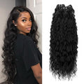 330g Body Wave Human Hair Bundles - Natural Black 20-24 Inch