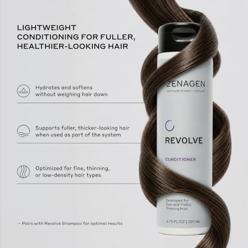 Zenagen Revolve Conditioner for Thinning Hair | Thickening & Volumizing