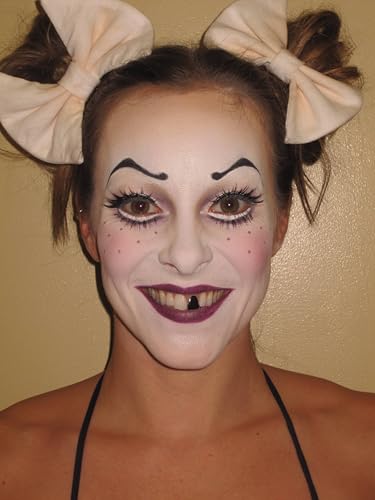 Black Tooth Paint - Temporary Teeth Makeup for Halloween Costumes