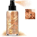 Champagne Body Glitter Spray - Moisturizing Shimmer Highlighter