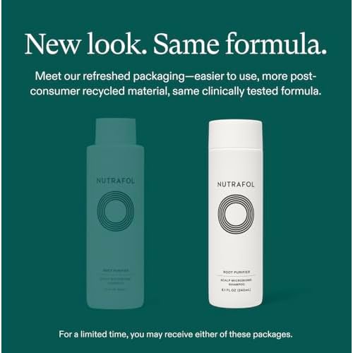 Nutrafol Shampoo, Cleanse and Hydrate Hair and Scalp, Improves Hair Volume, Strength and Texture, Physician-formulated for Thinning Hair, Color Safe, Sulfate Free
