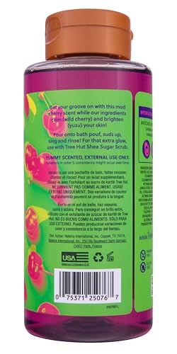 Tree Hut Cherry Rave Hydrating & Brightening Foaming Gel Wash, 18 oz.