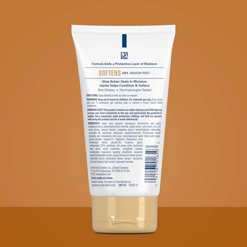 Gold Bond Softening Foot Cream with Shea Butter, 4 oz