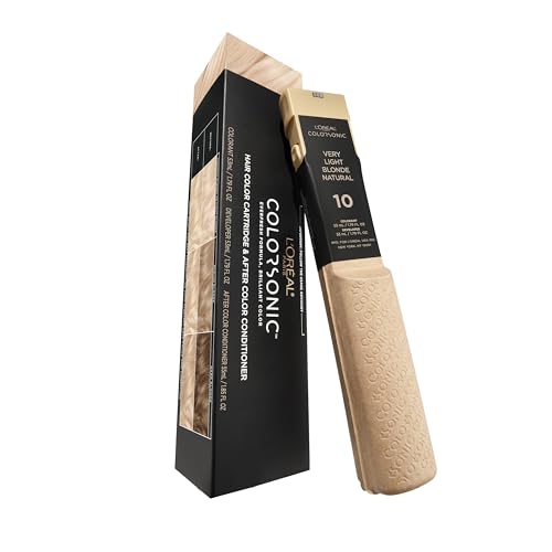 L'Oreal Paris Colorsonic Hair Dye Cartridge - 10 Very Light Natural Blonde