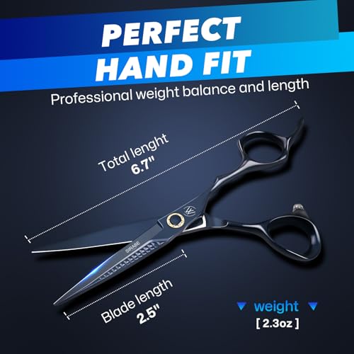 Sirabe Professional Hair Cutting Scissors 6.7" Thinning Shears