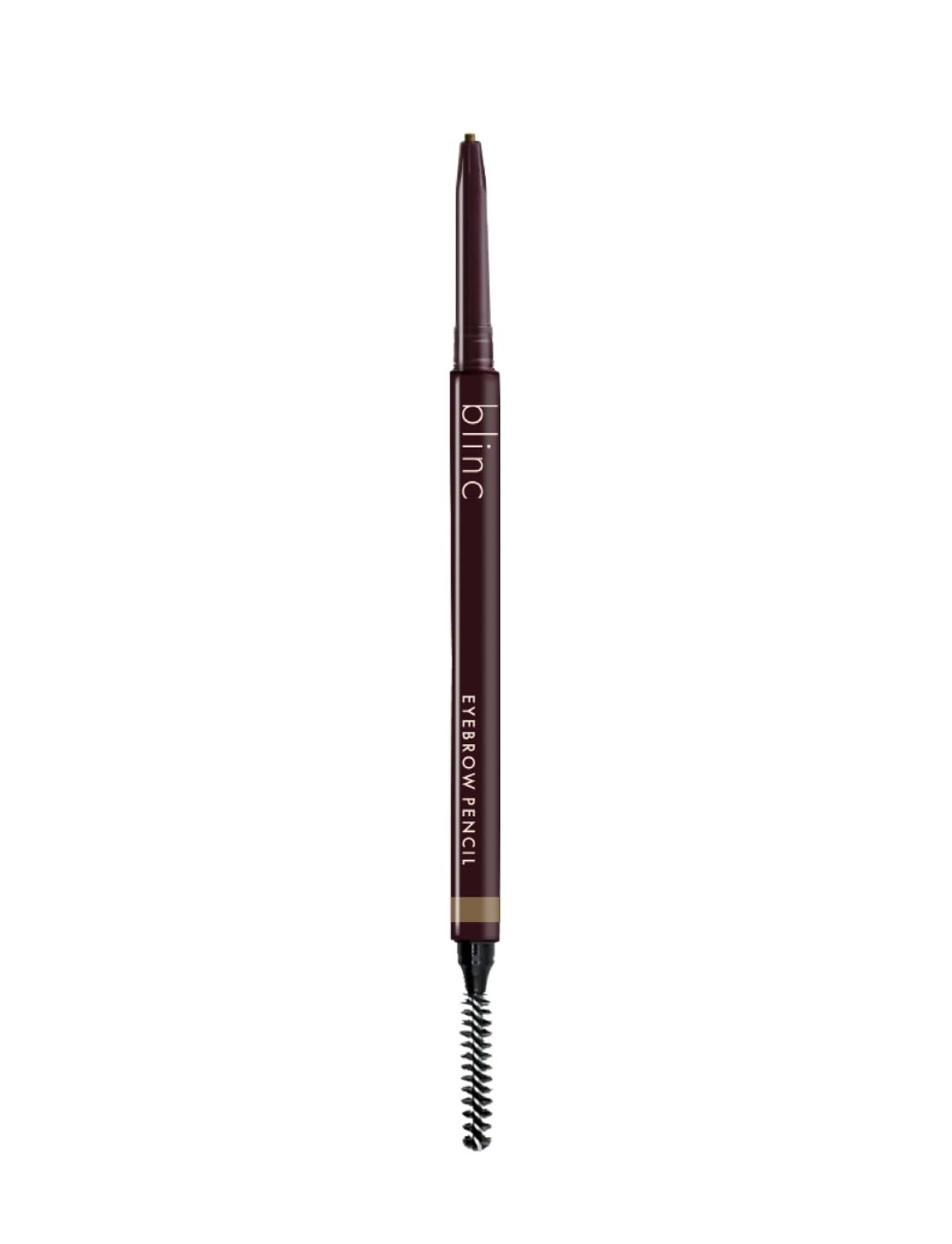 Blinc Eyebrow Pencil, Dual-Sided Precise, Fine Tip Eyebrow Pencil with Vitamins C & E, Natural Finish, Long-Wearing, Water-Resistant, Vegan, Gluten-Free & Cruelty-Free, Light Brunette, 0.09g/0.003 Oz.