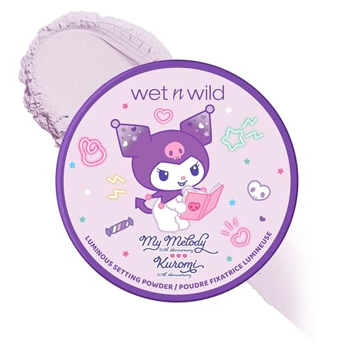 wet n wild My Melody and Kuromi Luminous Loose Setting Powder - Moody Cutie