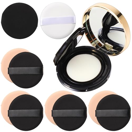 Patelai 0.5oz Portable Cushion Foundation Container with Sponge Puff