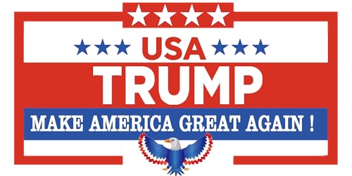 Donald Trump 2024 Temporary Tattoos, 30 Sheets