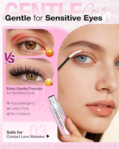Waterproof Lash Bond and Seal Glue for Eyelash Clusters