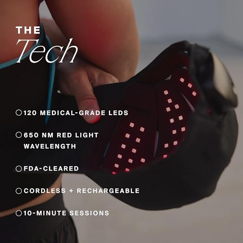 HigherDOSE Red Light Therapy Hat for Hair Growth & Scalp Health