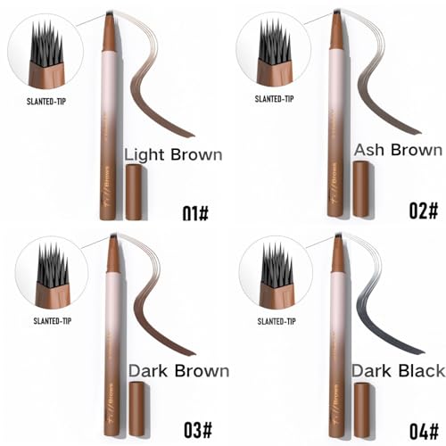 PHOFAY Waterproof Eyebrow Pencil - Dark Brown