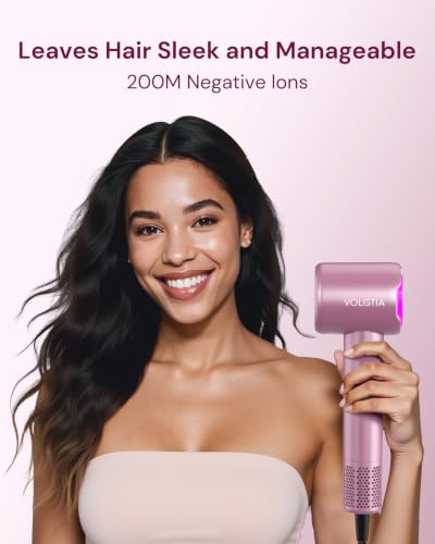 High-Speed Hair Dryer Blow with Diffuser and Concentrator