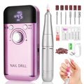 Vrenmol Professional Electric Nail Drill - 45000 RPM, 8-Hour Battery Life