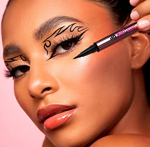 Pink Up Ultra Black Liquid Eyeliner | Long-Lasting Matte